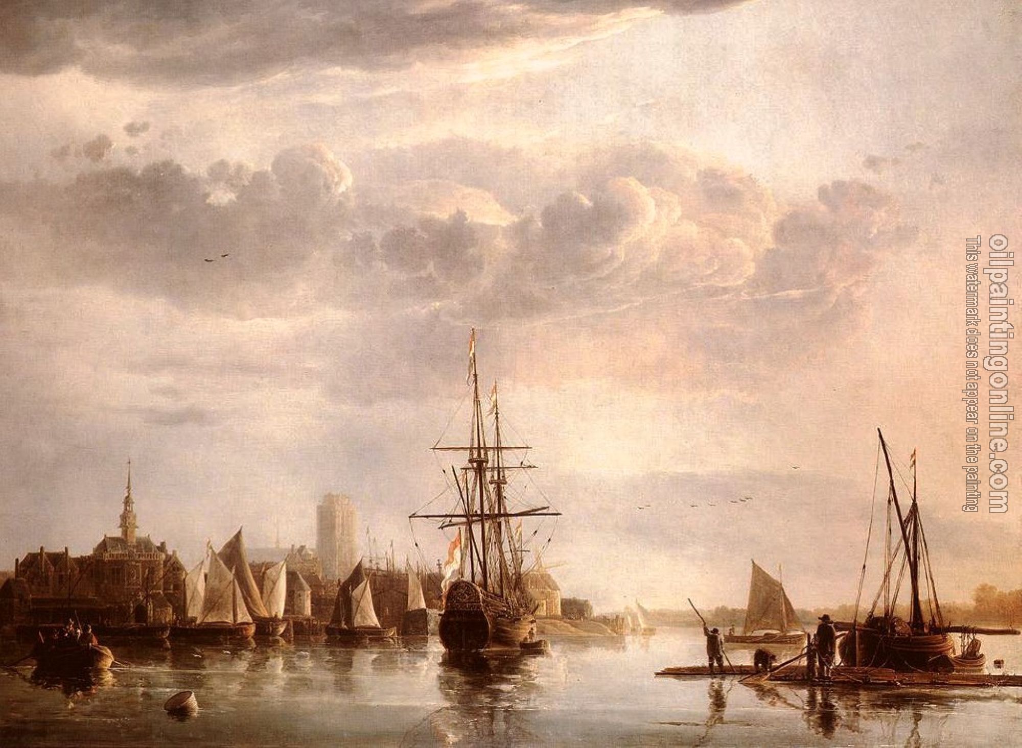 Aelbert Cuyp - View Of Dordrecht